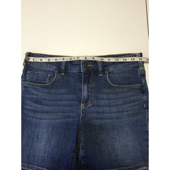 Anthropologie Pilcro and the Letterpress Womens Jean Shorts Script Size 28 - Picture 3 of 5